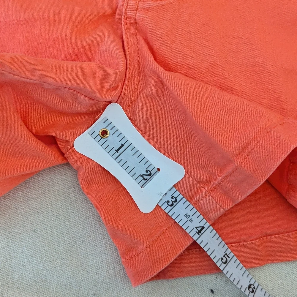 CP Shades Coral Pink Denim Shorts